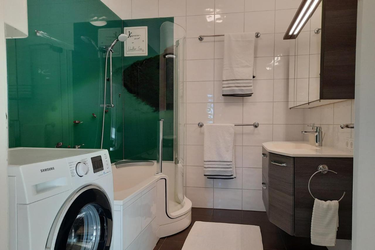 Das Karawankenplatz! Haus Der Geschenke-Carinthia Apartment Velden am Woerthersee Ngoại thất bức ảnh