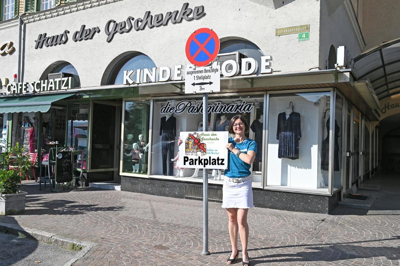 Das Karawankenplatz! Haus Der Geschenke-Carinthia Apartment Velden am Woerthersee Ngoại thất bức ảnh